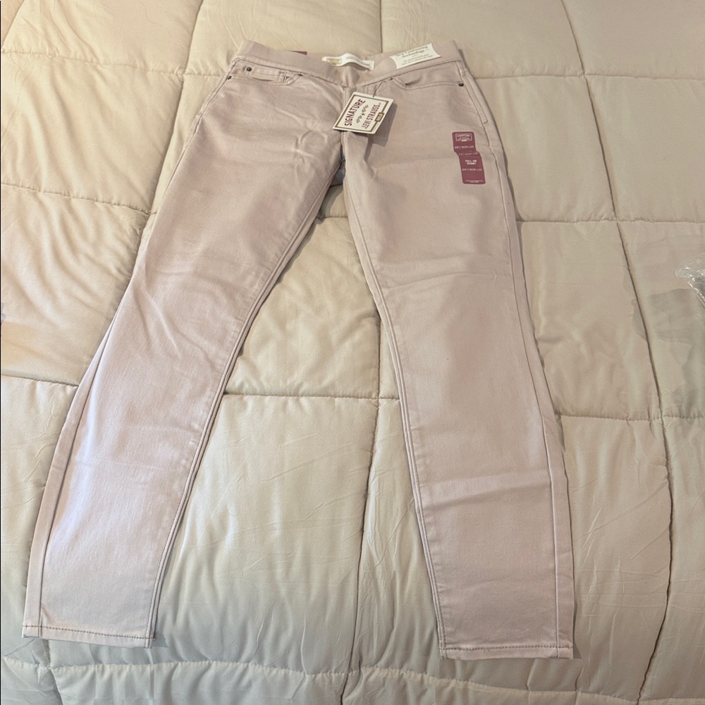 Light Pink Skinny Jeans